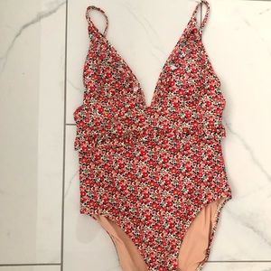 NWT Jcrew Floral One Piece